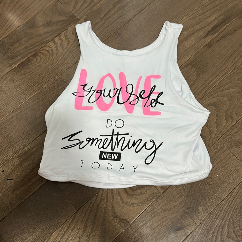 Women sleep wear crop top